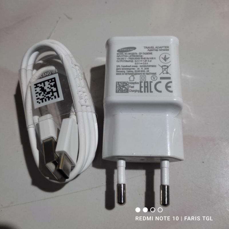 Charger Samsung S8 S9 S9+ Note 8 9 Original Asli Copotan Hp