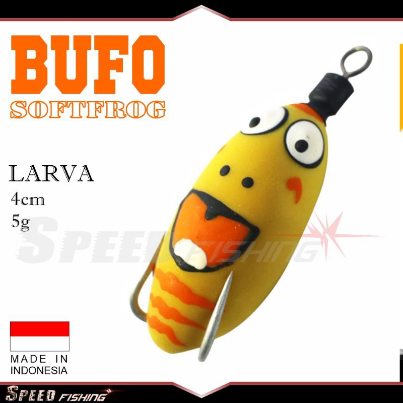Lure Bufo Soft Frog Larva 4cm 5g Softfrog