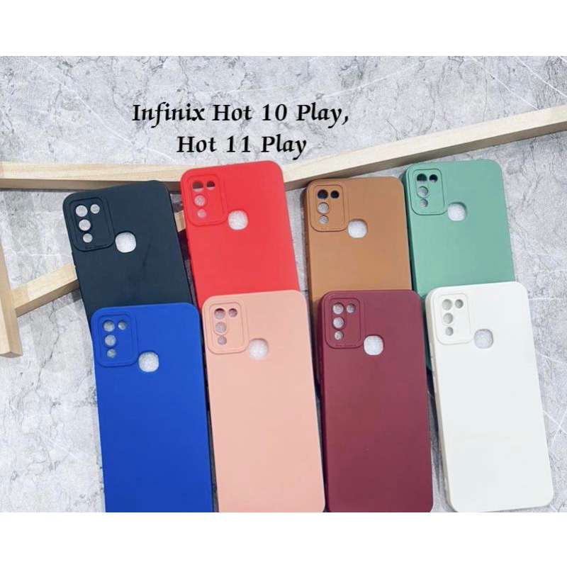 CASE MACARON INFINIX HOT 11 PLAY/10PLAY