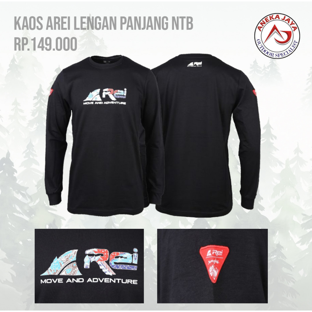 KAOS AREI LENGAN PANJANG NTB