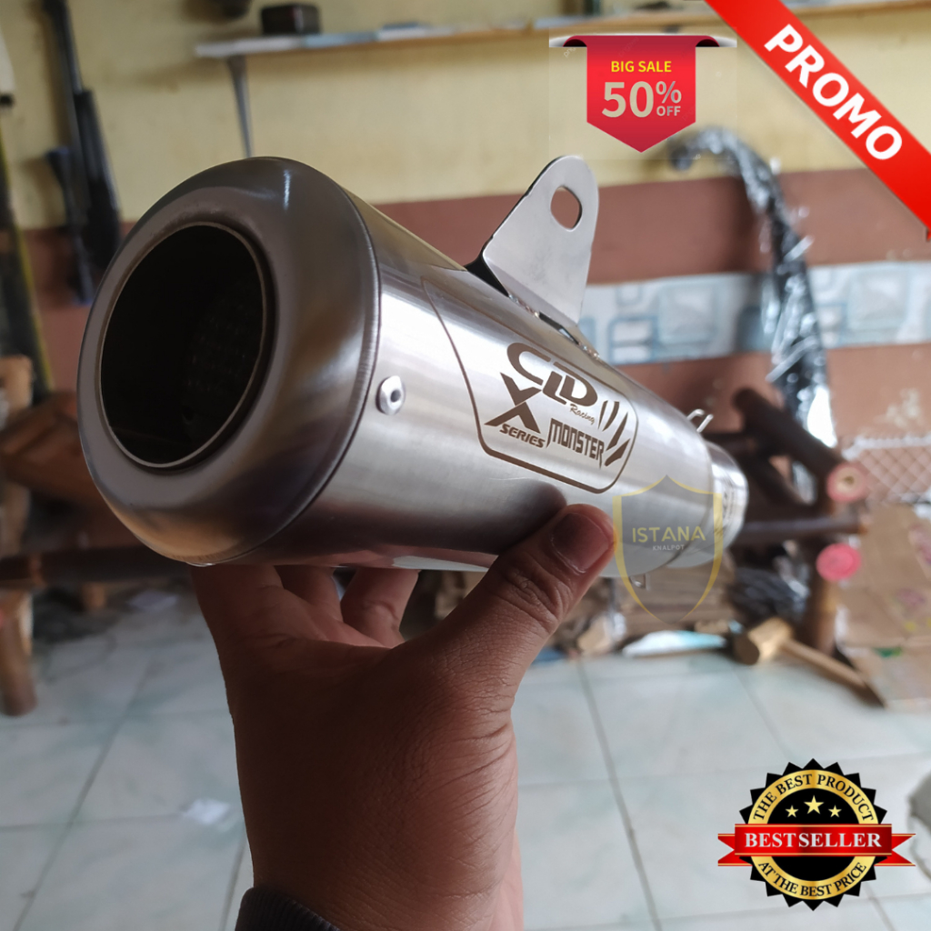 Tabung Knalpot racing Silincer Knalpot racing CLD X Monster