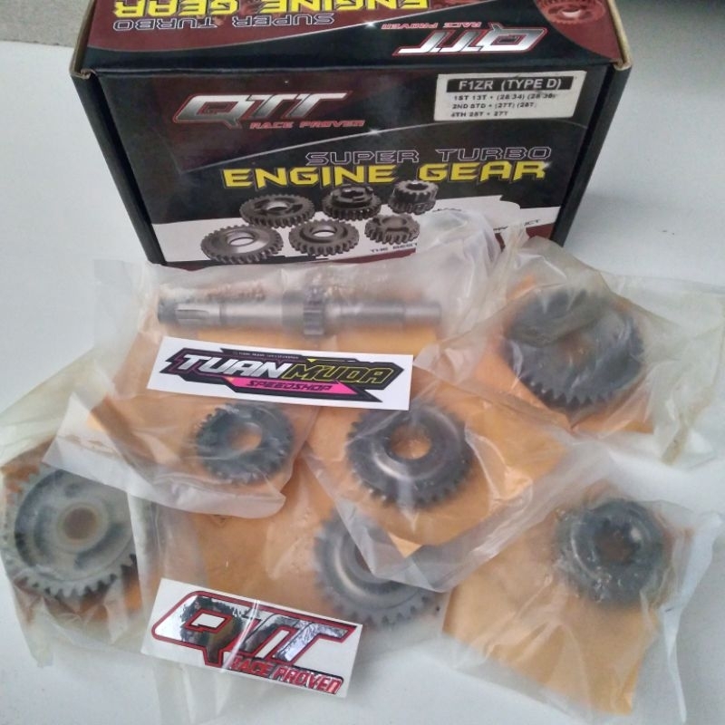 Gigi rasio Qtt fizr f1zr force1 type d