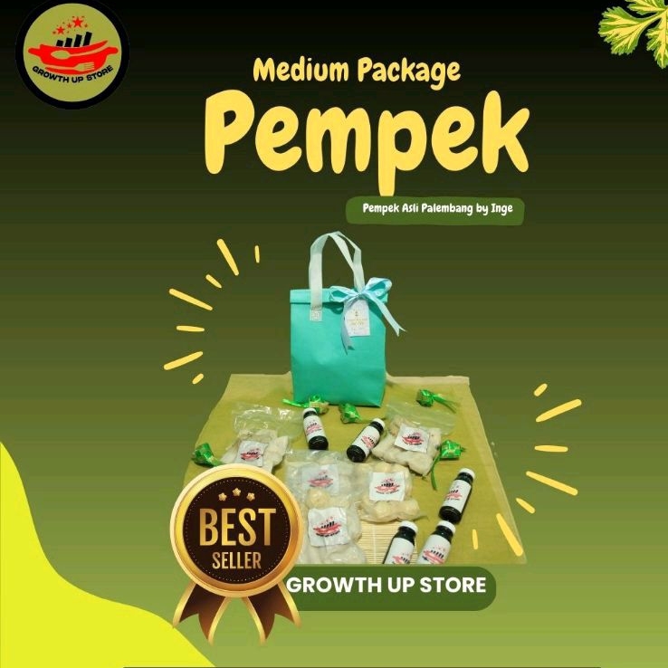 

Pempek Asli Palembang Murah Enak Gurih PIRT & Halal 100% Paket Medium