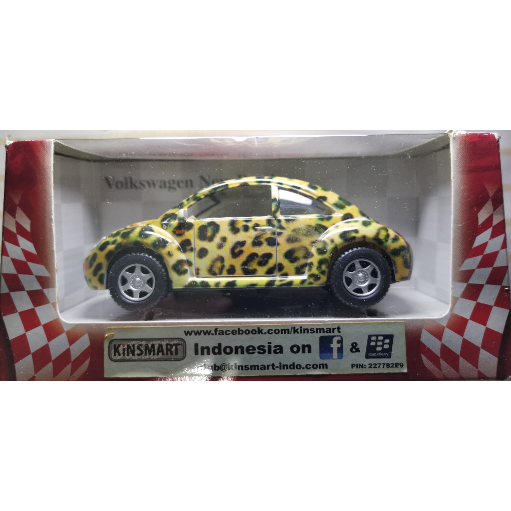 Kinsmart VW New Beetle - set