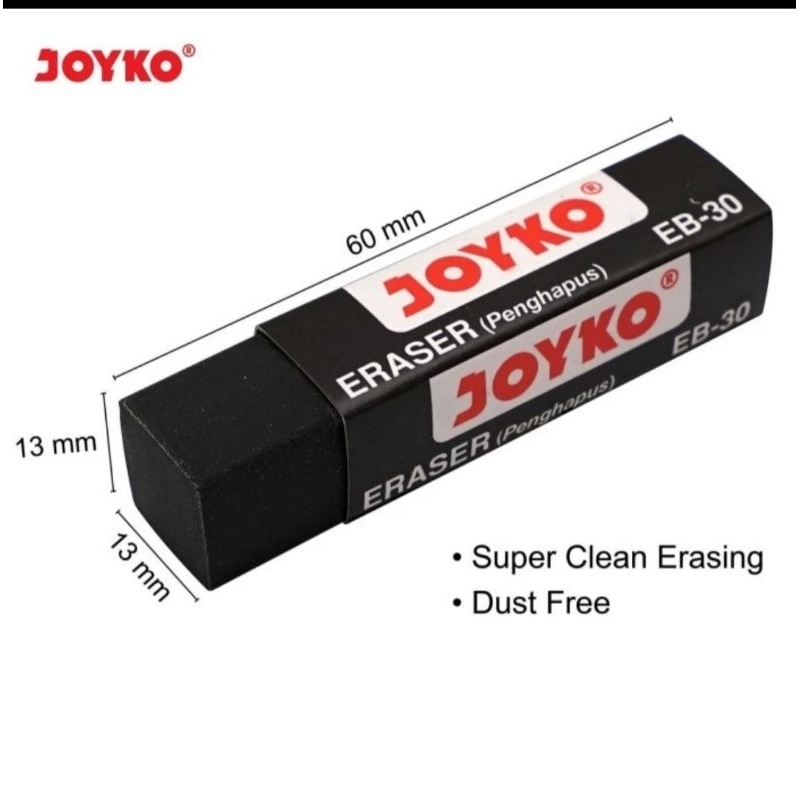 

Eraser Penghapus Sedang Hitam Joyko EB-30
