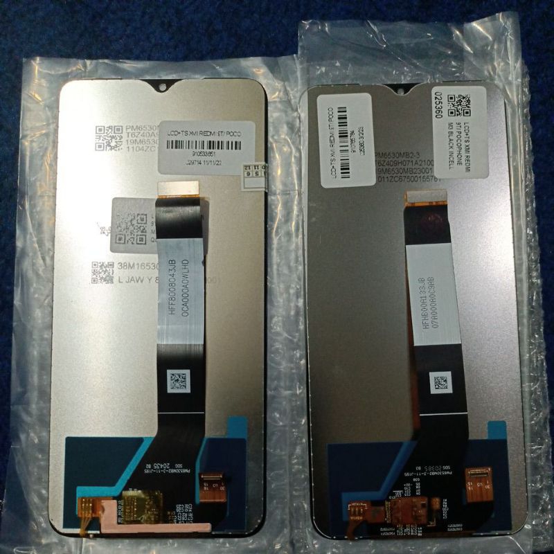 LCD REDMI 9T/POCOPHONE BLACK ORIGINAL 100%