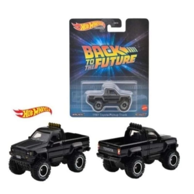 Hotwheels Toyota Pickup Truck BTTF Back To The Future Hot Wheels Ban Karet Murah Car Culture Real Ri