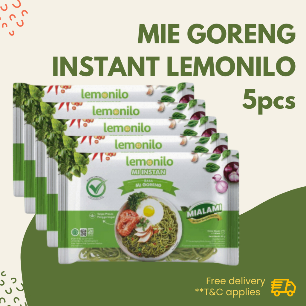 

Lemonilo Mie Instan Goreng - 5pcs