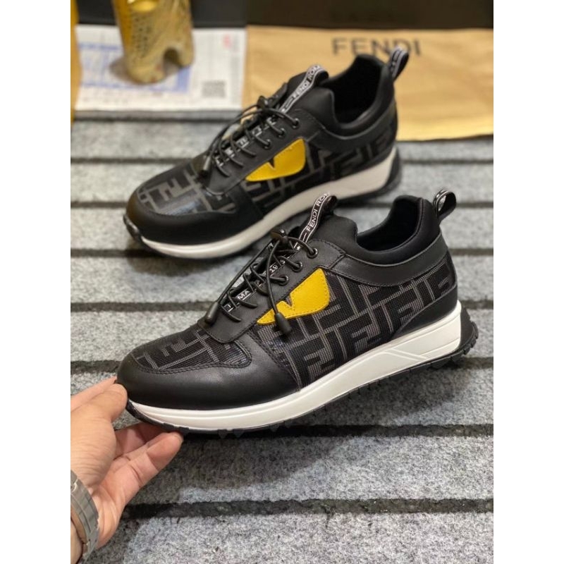 sepatu pria sneaker cowok slip on f3d terbaru mirror p1shoes men shoes run away