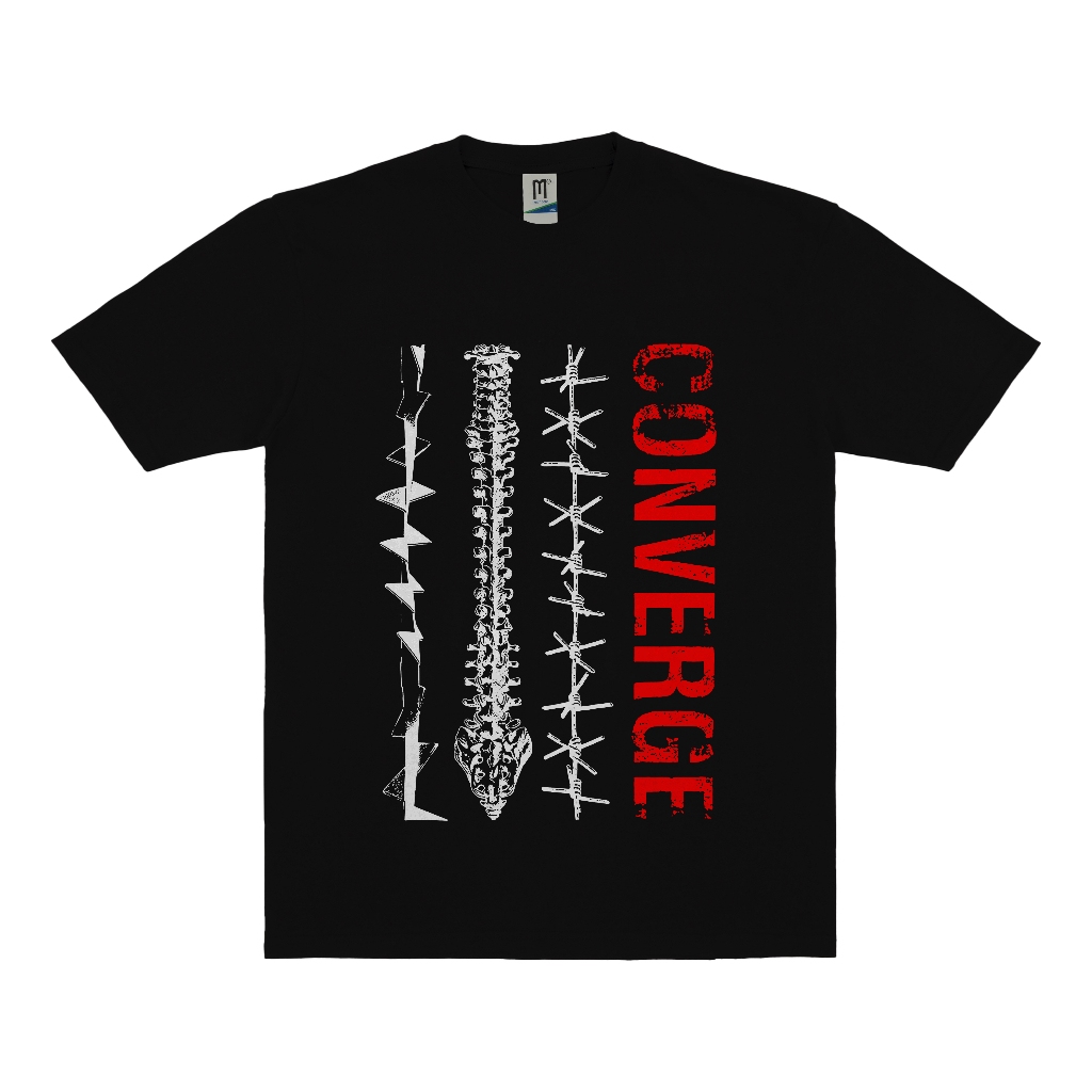 KAOS BAND CONVERGE VINTAGE | T-SHIRT BAND CONVERGE | CONVERGE HITAM