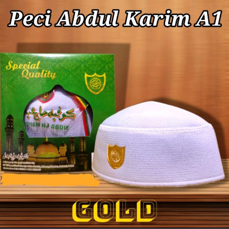Peci Abdul Karim A1 ORIGINAL 100%