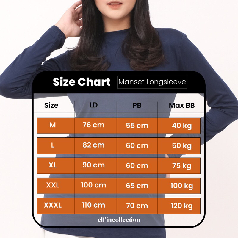 MANSET BAJU LONGSLEEVE SIZE XXL DAN XXXL LD 100 DAN 110 (13 WARNA) | MANSET LONGSLEEVE BIGSIZE RAYON UNIQLO PREMIUM