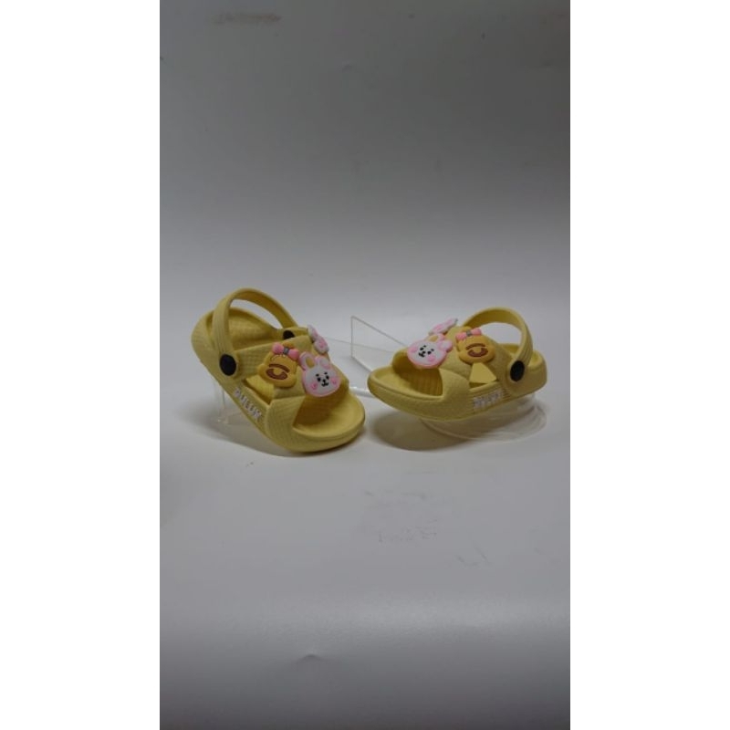 Sandal anak perempuan tali bekakang karater kelinci cantik 20-25