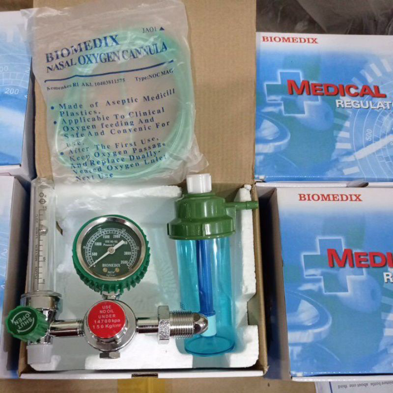 regulator oksigen medis biomedix