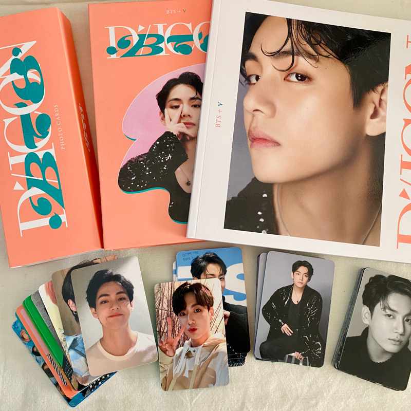 Dicond d’festa mini edition BTS Official (sharing) / photo card BTS Jungkook, Taehyung