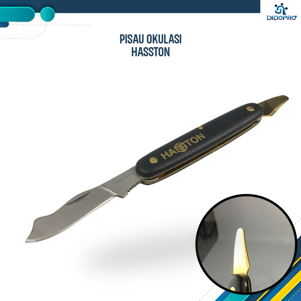 PISAU OKULASI Stek Ranting Pohon Grafting Knife Lipat Saku - HASSTON PROHEX