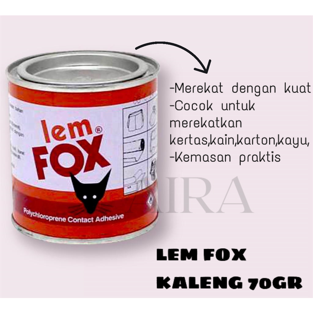 

LEM FOX KALENG 70 GR