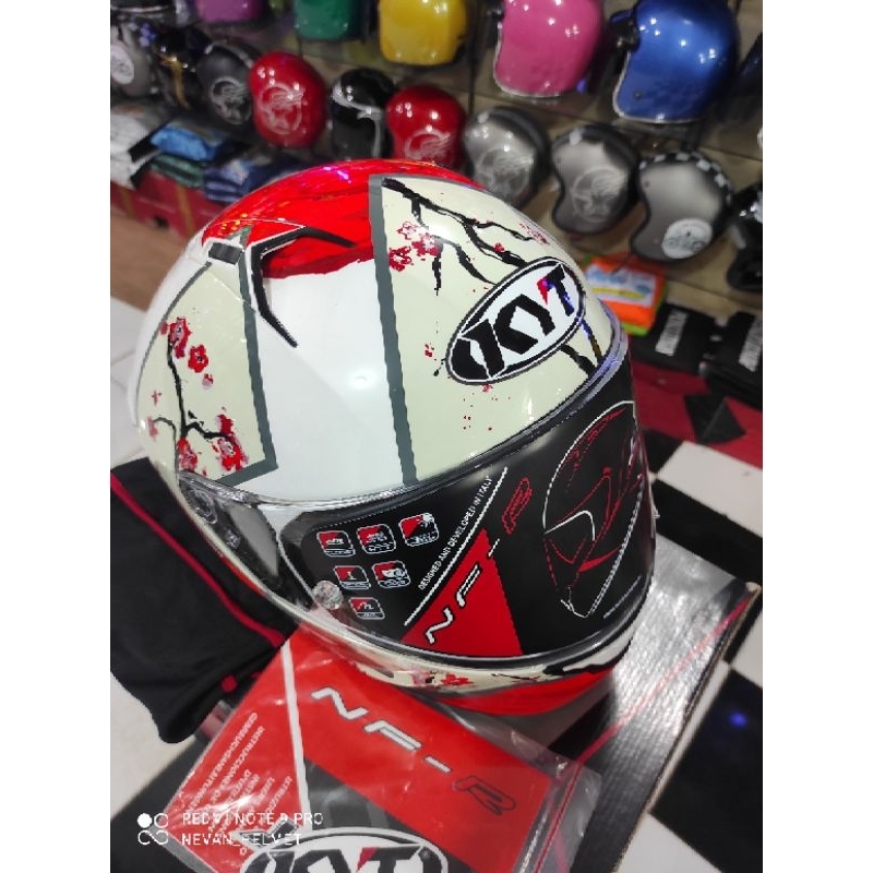 KYT NFR XAVI SAKURA  ORIGINAL SNI DOT
