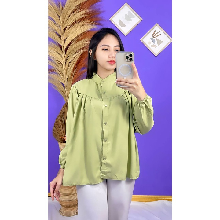 RASHIFA SHIRT BLOUSE / KEMEJA BLOUSE OVERSIZE