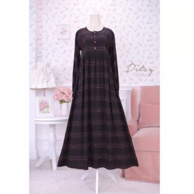 Ditsy Syera Black Weylin Mocca size S ❌Sold by WA❌