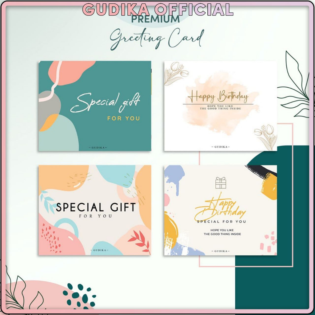 Greeting Card | Kartu Ucapan | GUDIKA | Premium Quality