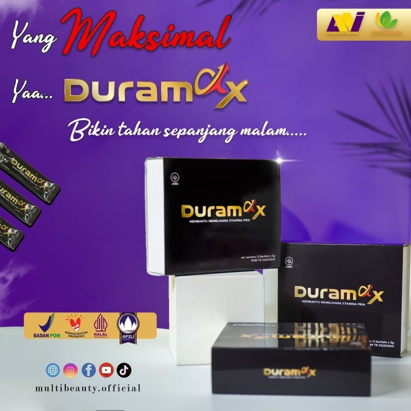 DURAMAX Obat Kuat Pria Tahan Lama Original