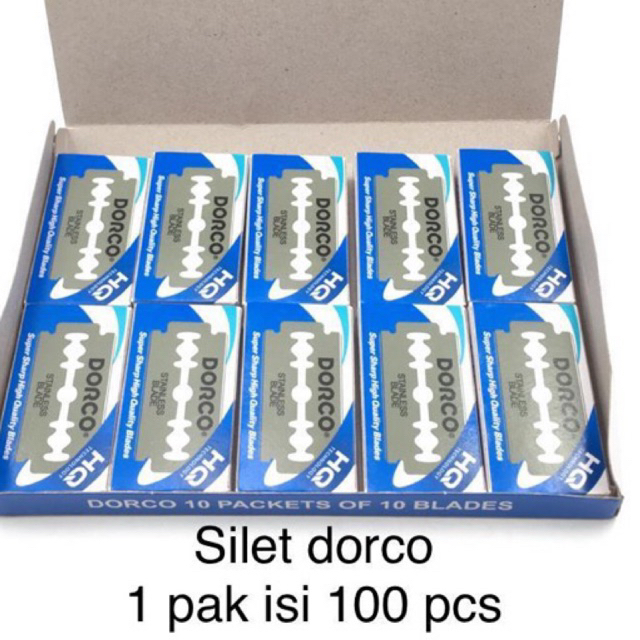 silet DORCO isi 100pcs