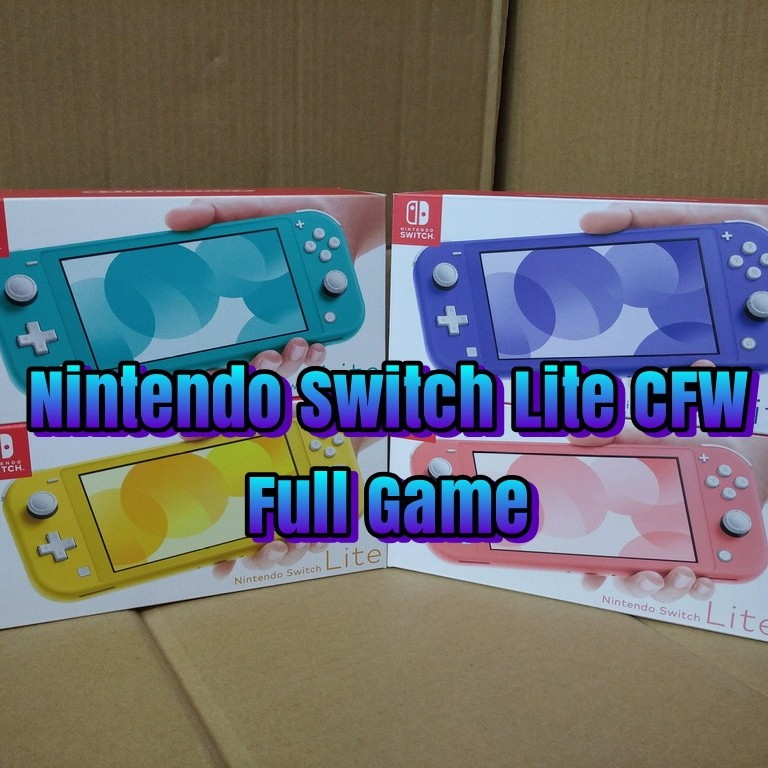 Nintendo Switch Lite Console CFW Full Game