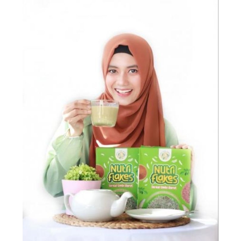 

[PAKET HEMAT 3 BOX] BEST SELLER - NUTRIFLAKES SEREAL UMBI GARUT - BISA COD/ BAYAR DI TEMPAT