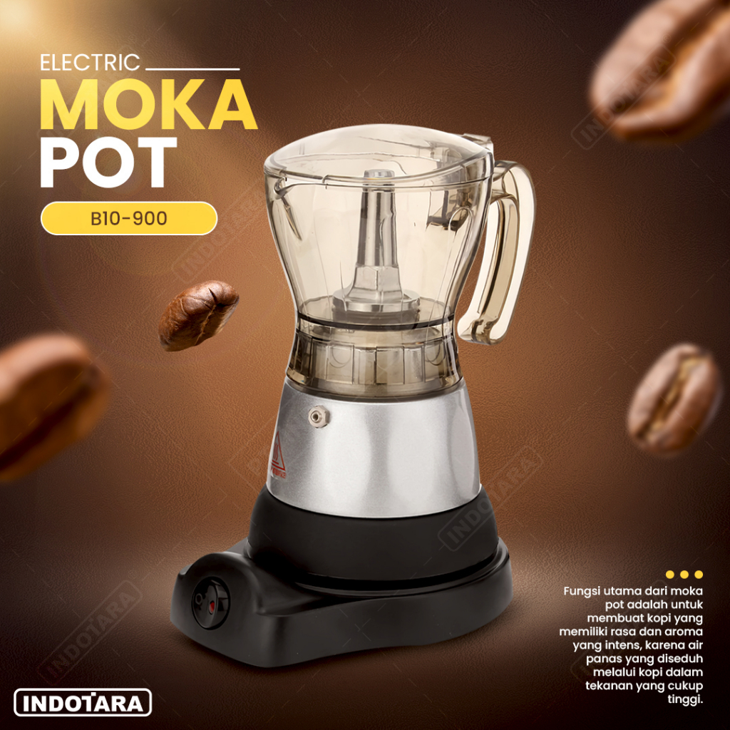 3 Cup Mokapot Stainless 165ml / Mokapot Espresso Coffee Maker Electric