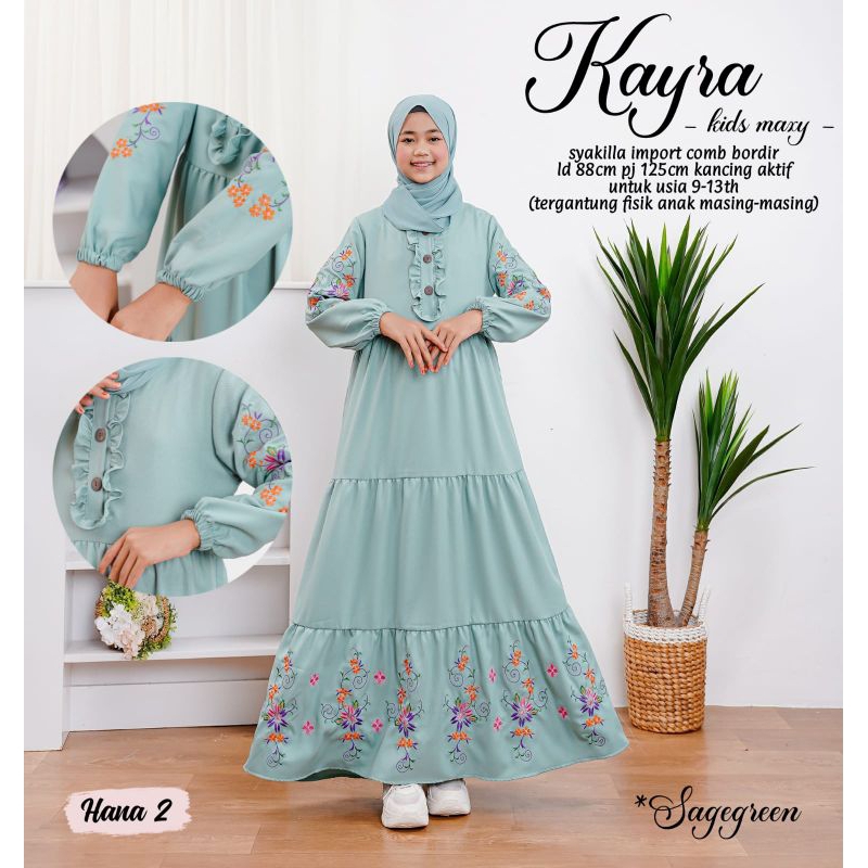 GAMIS ANAK PEREMPUAN MODEL TERBARU 2023 UMUR 9 10 11 12 13 TAHUN/GAMIS ANAK TANGGUNG REMAJA PROMO/BA