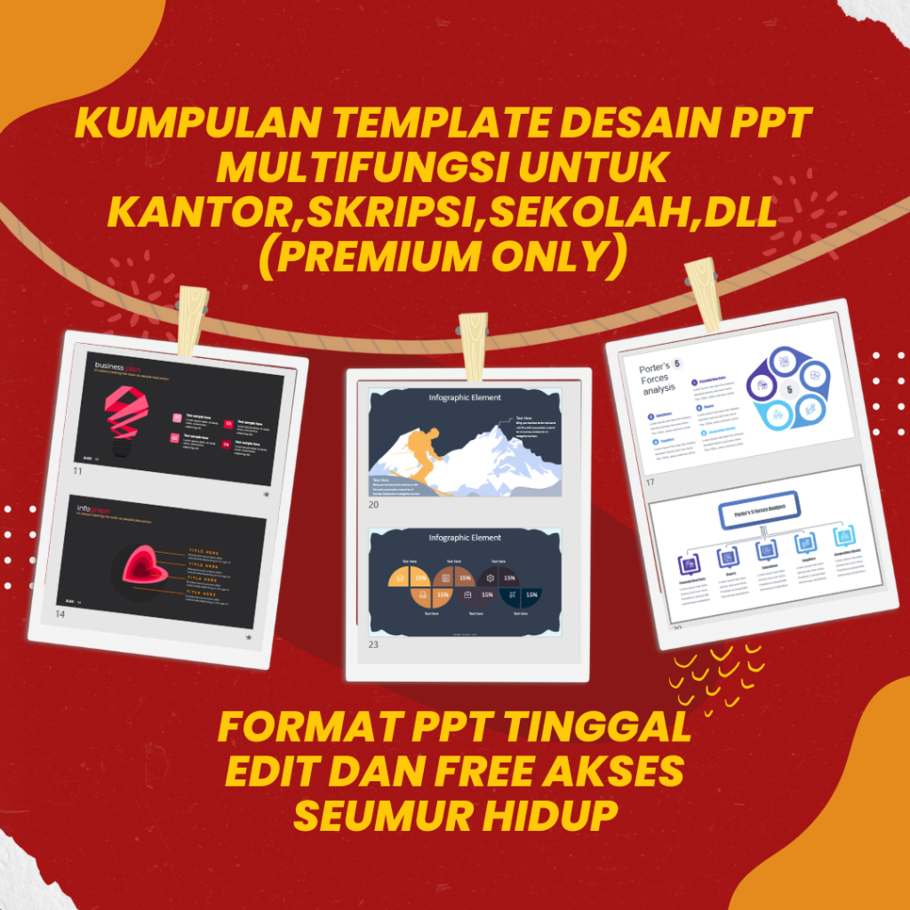 

KUMPULAN TEMPLATE PPT MULTIFUNGSI [PREMIUM]