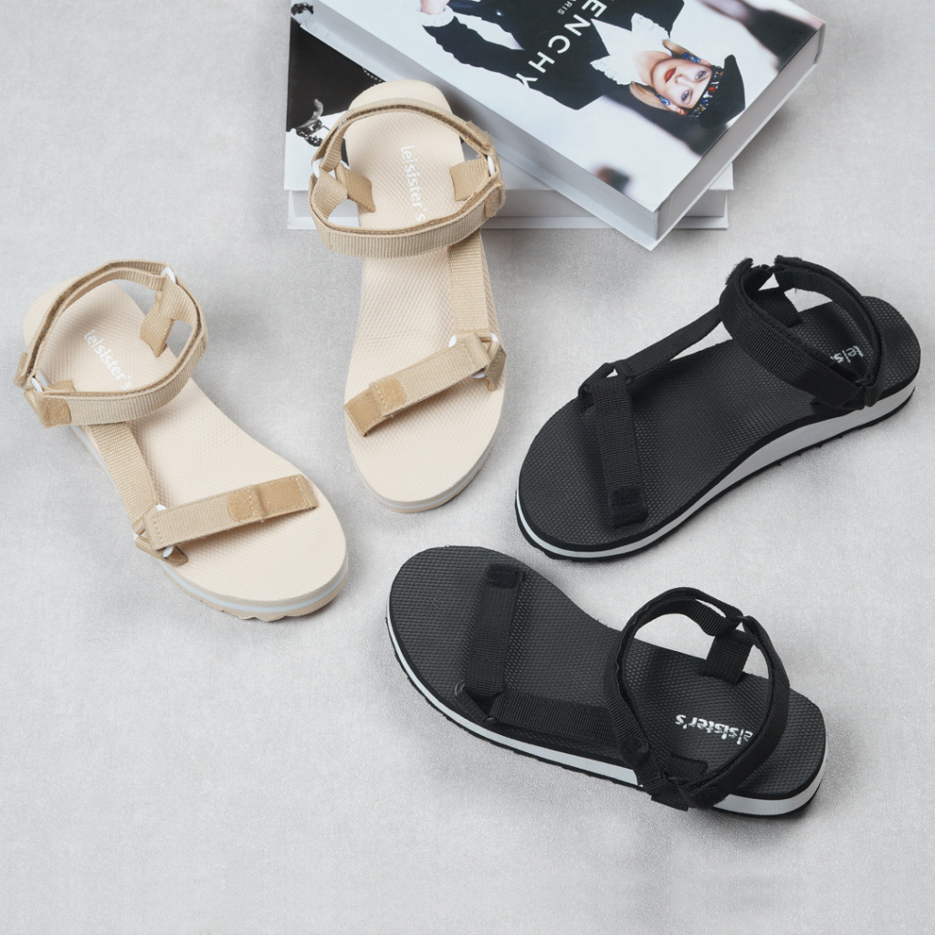 Sandal Slop Wanita Tali Laluna - Sandal Premium