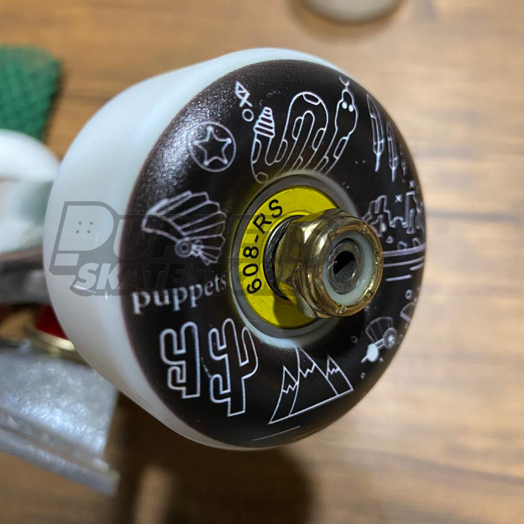 Skateboard wheels paket BEARINGS conical wheels 53mm swirl roda skateboard