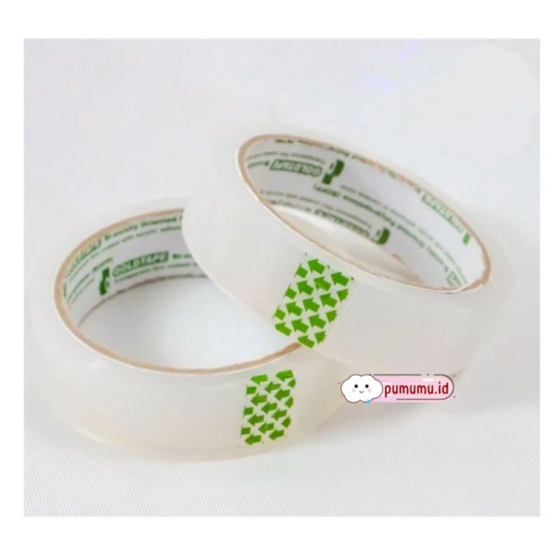 

[PUMUMU] TK19 Selotip / Isolatip / Isolasi / Lakban / Isolasi Goldtape 24mm