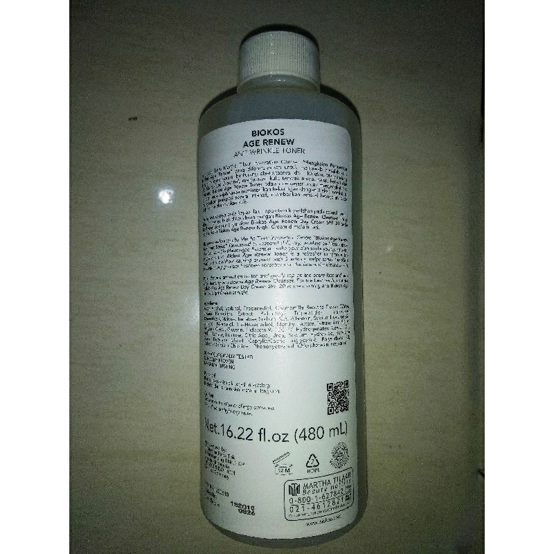 BIOKOS Age Renew Anti Wringkle Toner Salon 480ml