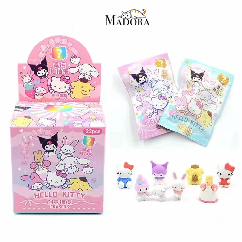 

Madora Mystery Bag Penghapus Lucu Karakter Hello Kitty Sanrio Family