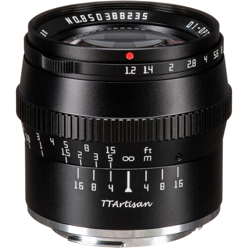 Lensa TTArtisan 50mm f/1.2 Lens for Canon EF-M