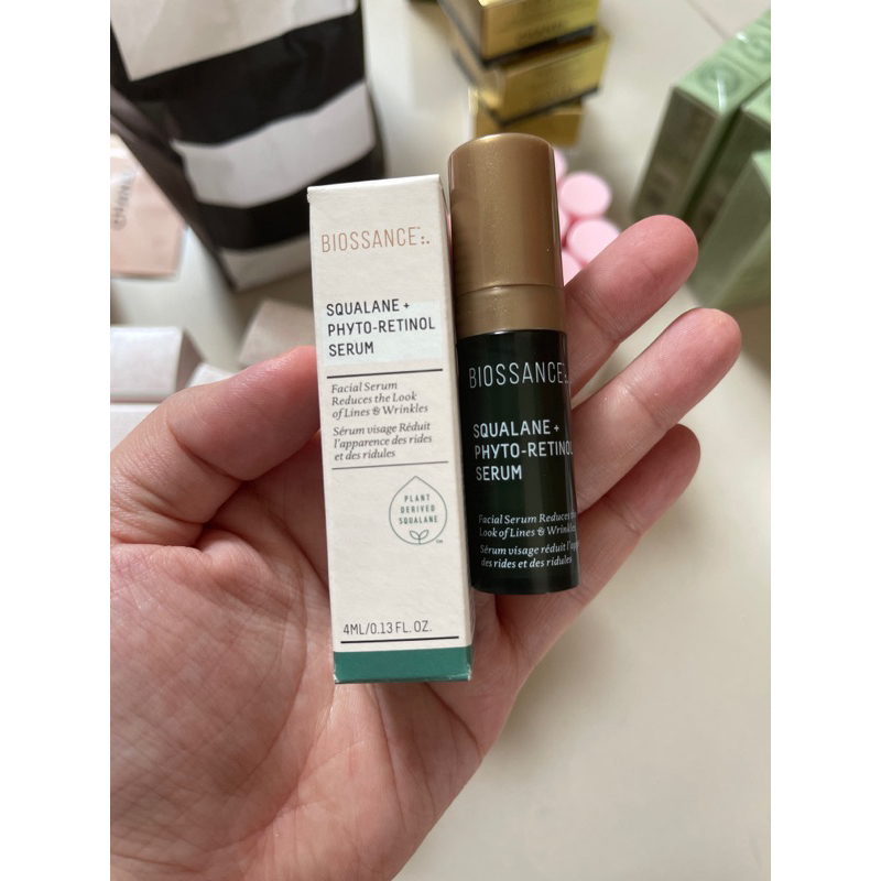 SALE BIOSSANCE squalane phyto retinol serum