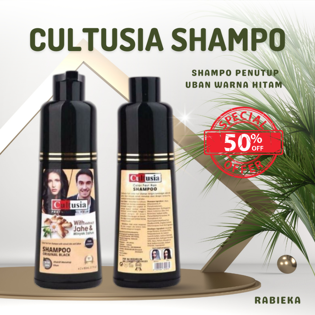 Cultusia Shampoo Penghilang Uban