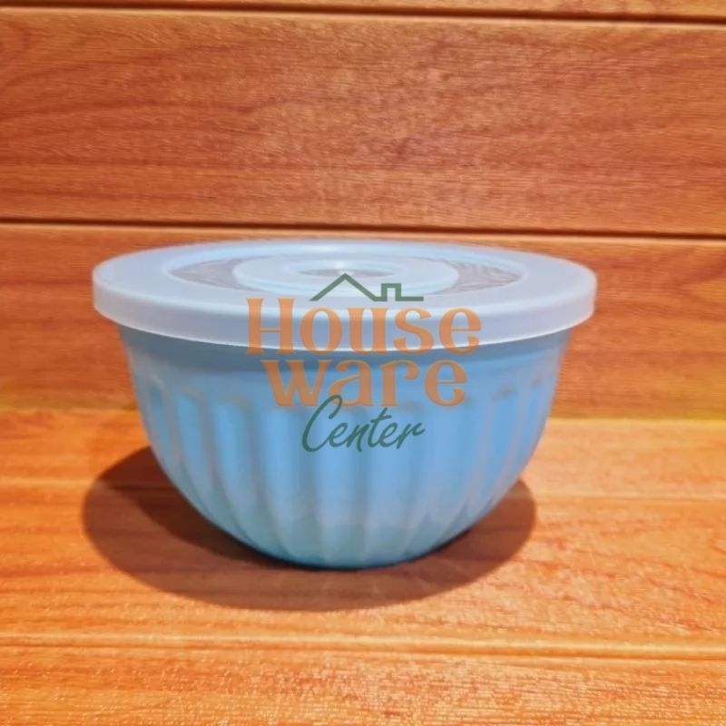 Salad Bowl FONDA / Mangkok Salad / Mangkok Plastik Tutup / Salad Bowl Murah / Mangkok Plastik