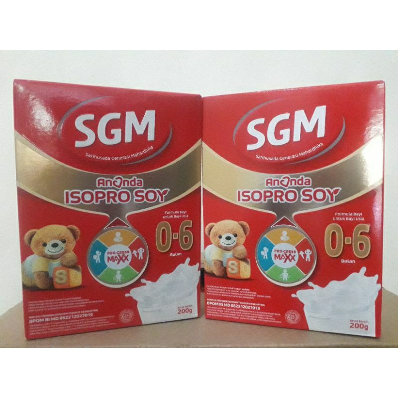 Sgm Soya Isopro 0 - 6 bulan 200 GR