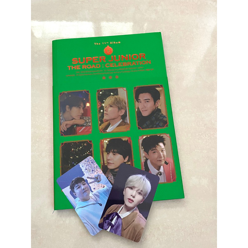Super Junior Album The Road Celebration Shindong Ryewook