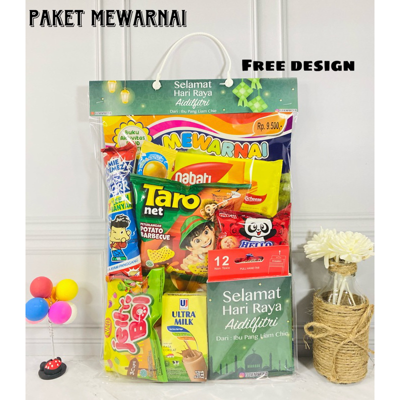 

Paket snack ulang tahun anak/goodiebag ulang tahun/souvenir ulang tahun anak