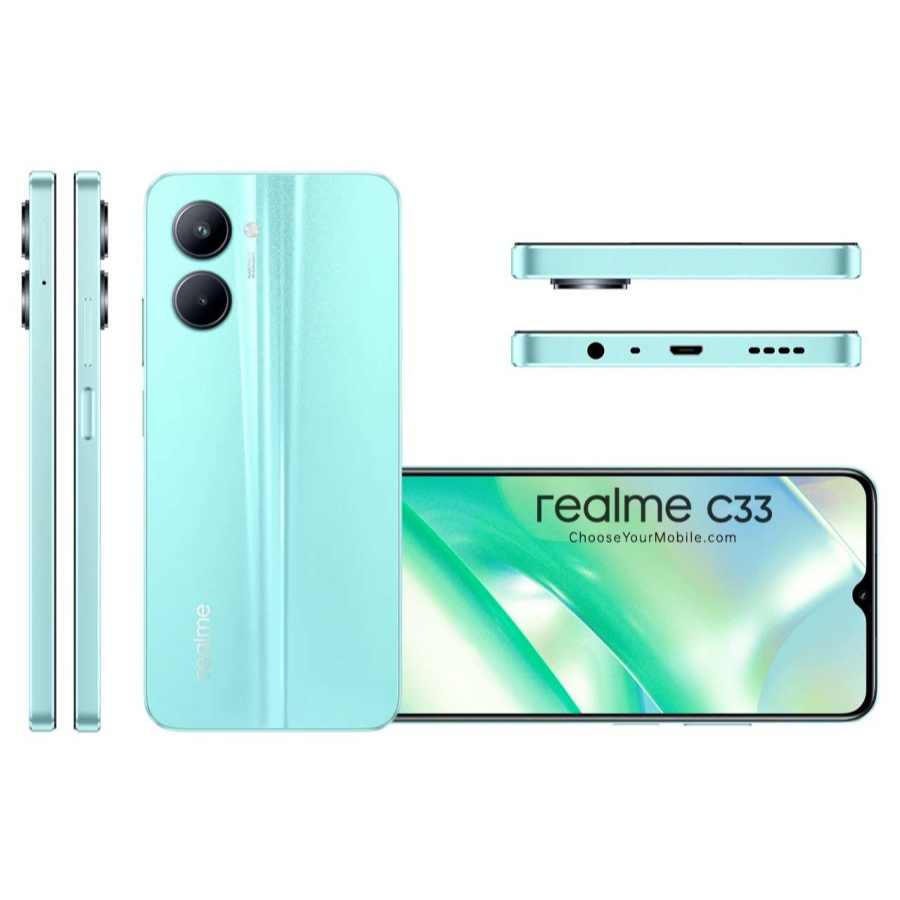 REALME C33 4/128 RAM 4GB INTERNAL 128GB GARANSI RESMI