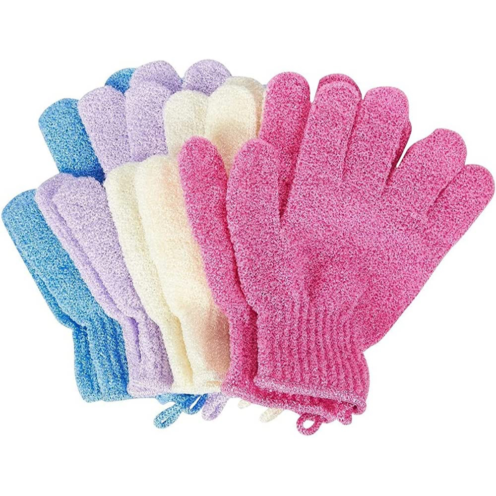 Bath Gloves Sarung Tangan Mandi Waslap Scrub Eksfoliasi Angkat Sel Kulit Mati