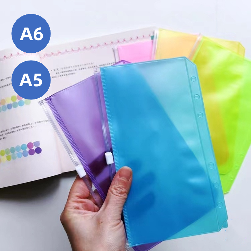 

A7/A6/A5 6 Ring zipper ziplocker fullcolor binder