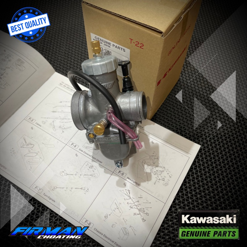 KARBURATOR PWL 26 CARBURATOR ASSY ORIGINAL KAWASAKI 15003-1261