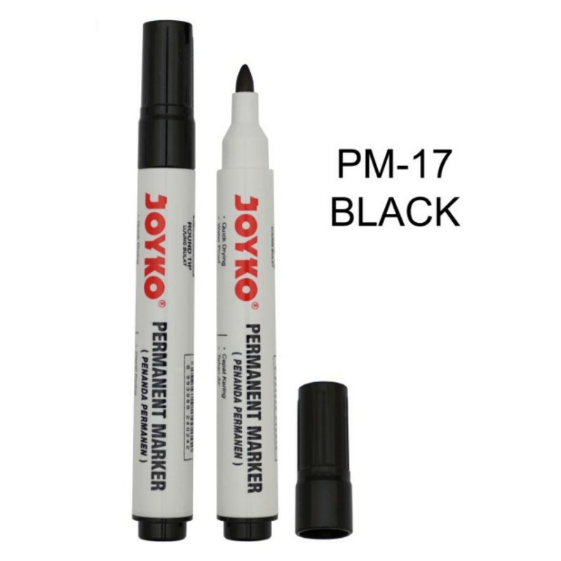 

JOYKO PERMANENT MARKER SPIDOL PERMANEN ROUND TIP