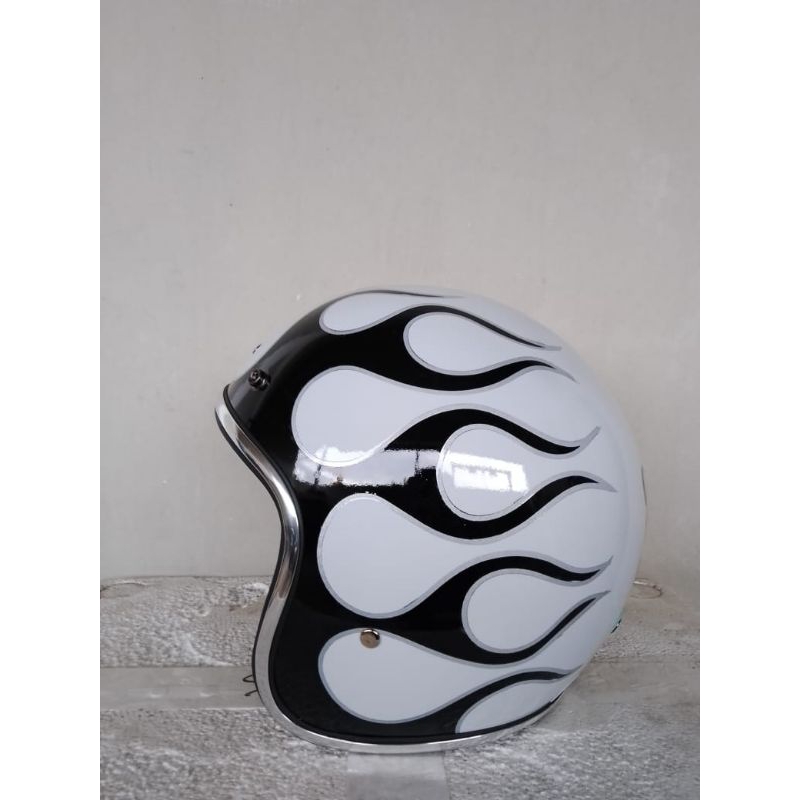 Helm BOGO custome bisa request warna